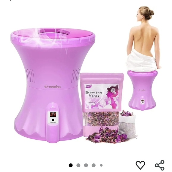 Pink Herbal Steamer for Women